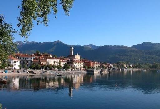 La Feriolina - Appartamento Al Lago Con Giardino Privato Baveno Buitenkant foto